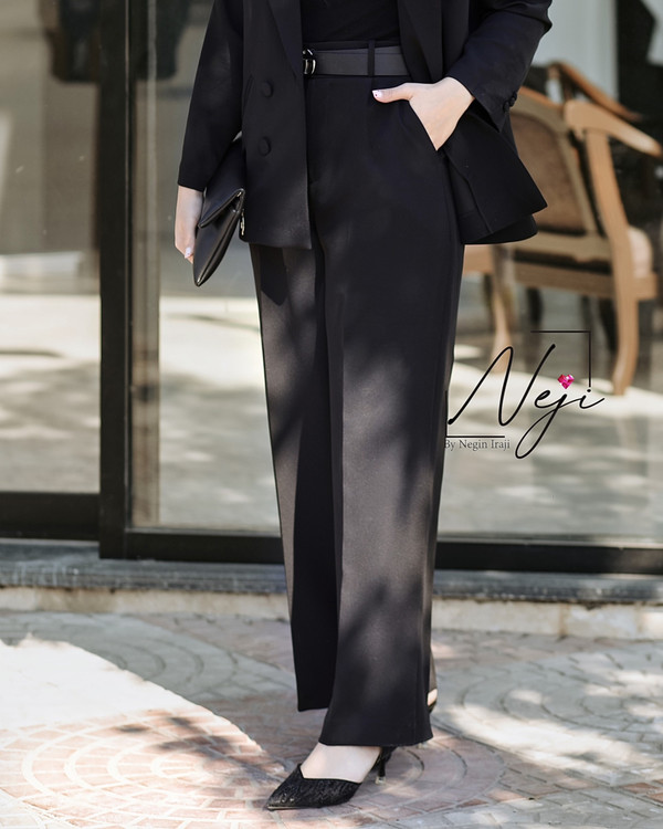 شلوار نیم بگ