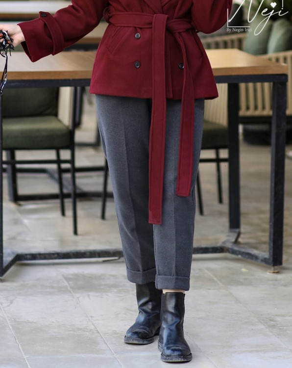 شلوار مام پاکتی فوتر